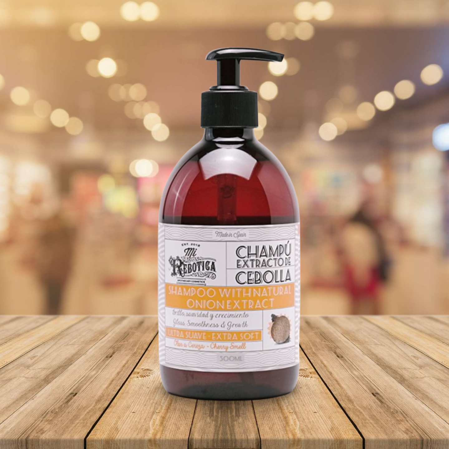 CHAMPÚ ULTRASUAVE CON EXTRACTO DE CEBOLLA - Clínica Médico Estética Piel y limón