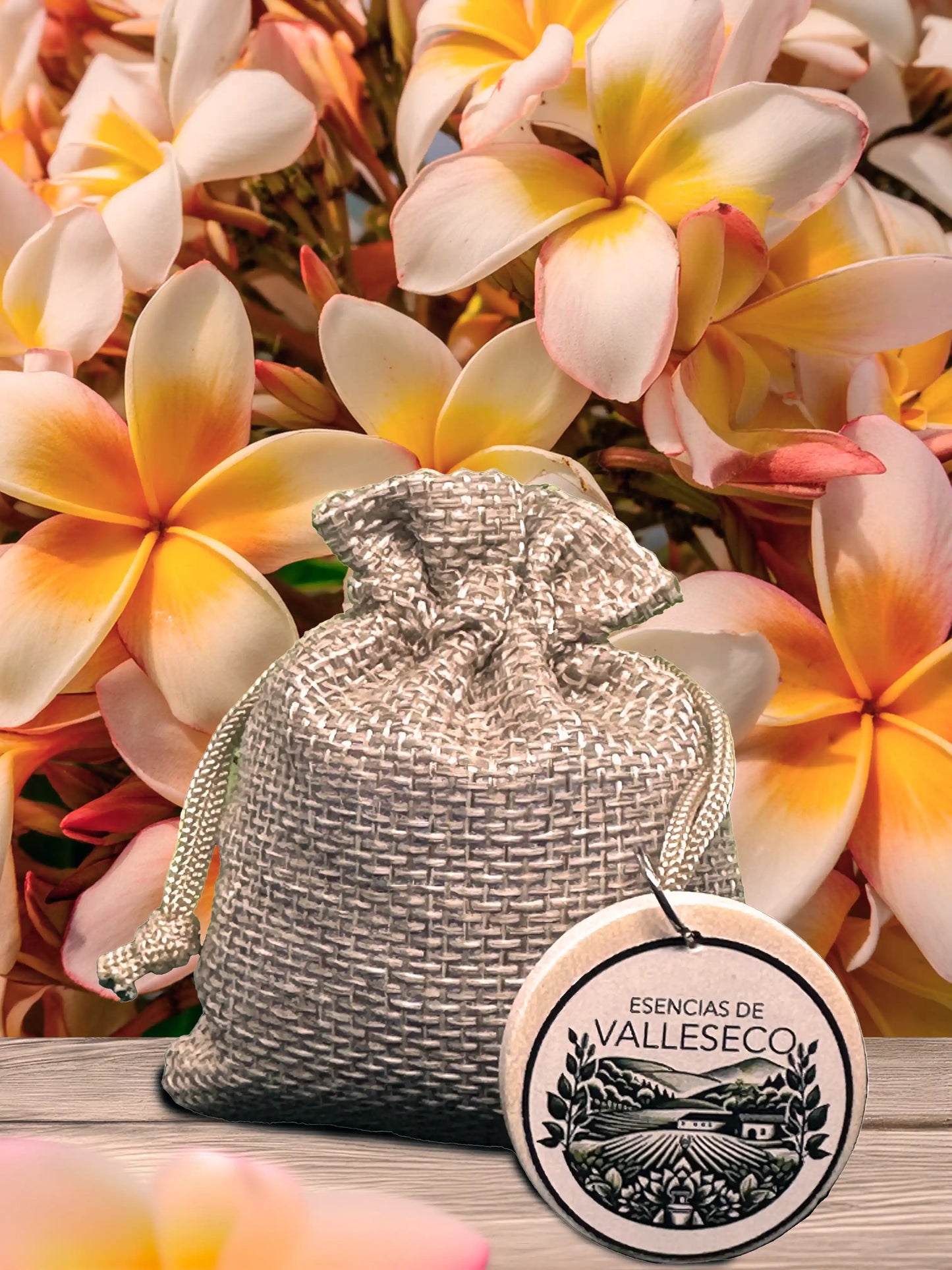 Saco Aromático de Flor de Tiaré - Clínica Médico Estética Piel y limón