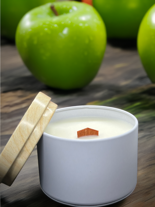 Vela Verde Manzana - Clínica Médico Estética Piel y limón
