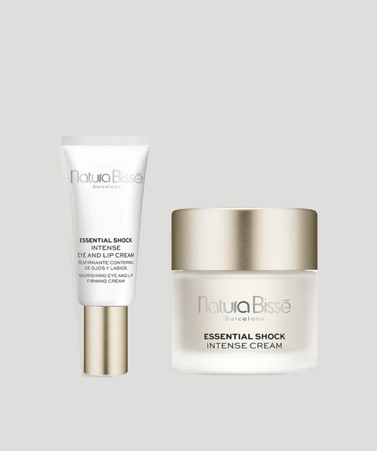 SET ESSENTIAL SHOCK CREAM + REGALO INTENSE EYE & LIP CREAM - Clínica Médico Estética Piel y limón